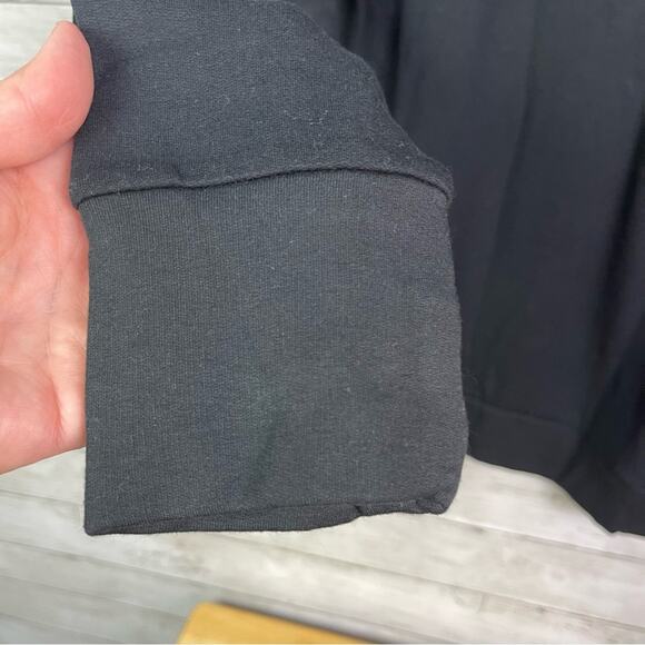 Aerie Offline Oversized Black Hoodie Size Small - Picture 3 of 4
